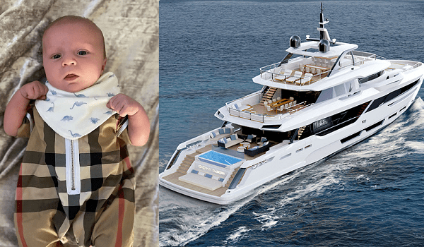 Em bé vừa sinh ra đã được mua du thuyền riêng 66 tỷ đồng