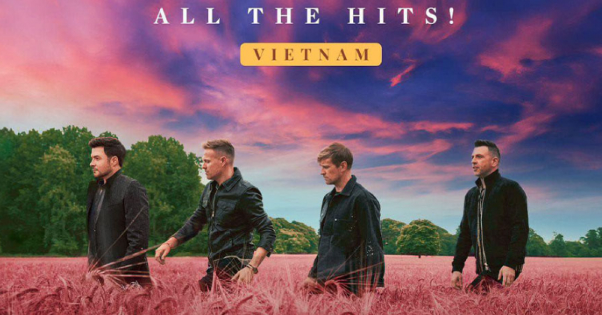 Nhóm Westlife tổ chức concert tại TP. Hồ Chí Minh