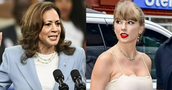 Bà Harris cảm kích Taylor Swift