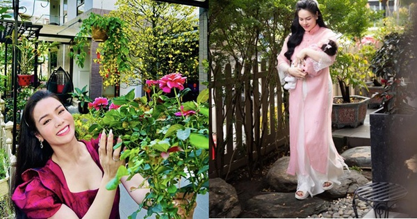 Nữ nghệ sĩ là đại gia có biệt thự TP.HCM 20 tỷ, 40 tuổi tự sinh con, bế con riêng về thăm nhà chồng cũ
