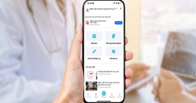 Có thể nhận bệnh án điện tử từ bệnh viện tỉnh tới trung tâm y tế huyện