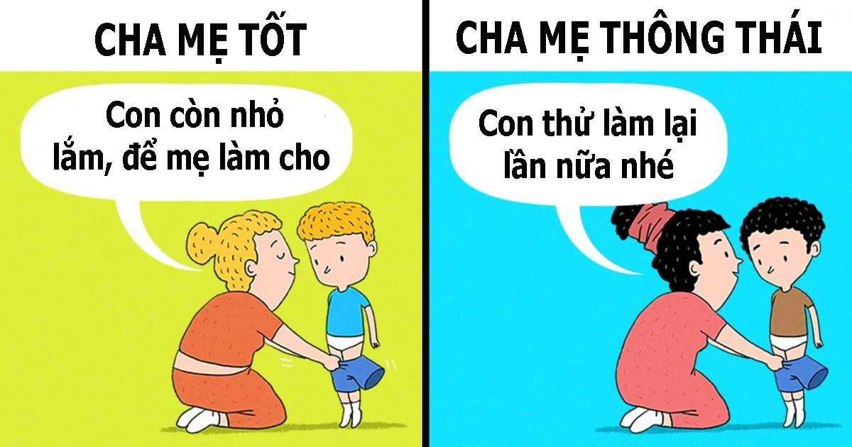 10 điều làm nên sự khác biệt giữa cha mẹ tốt và cha mẹ thông minh