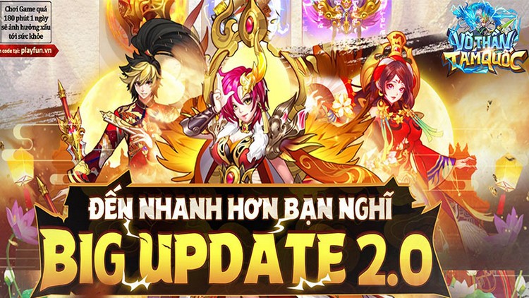 [HOT] Big Update 2.0: Võ Thần Tam Quốc ra mắt Đấu Trường Đỉnh Cao cùng hàng loạt tính năng hấp dẫn