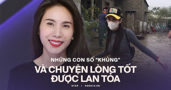 Những con số biết nói qua chuyến cứu trợ miền Trung của Thủy Tiên: Đằng sau 3 bài viết 1 triệu like và 100 tỷ là câu chuyện lòng tốt được lan tỏa