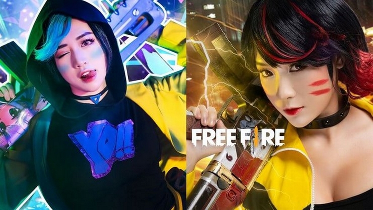 Cùng chiêm ngưỡng bộ ảnh cosplay các nữ nhân vật trong Free Fire