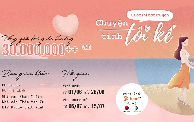 “Chuyện tình tôi kể” – Cơ hội thể hiện cho các bạn trẻ đam mê đọc truyện audio