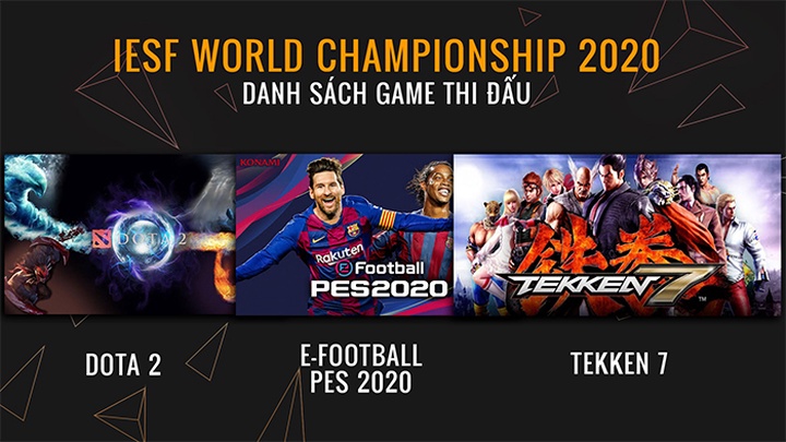 IeSF Esports World Championship 2020: Chốt danh sách tuyển thủ Việt Nam