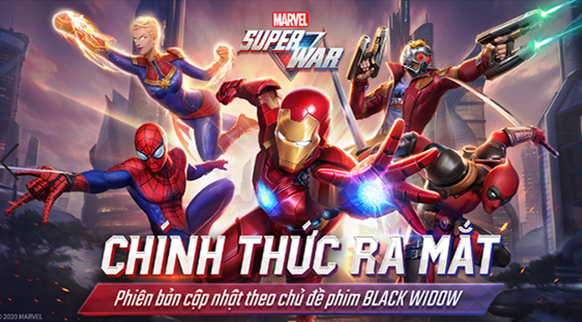 MARVEL Super War VN ra mắt, đăng nhập 7 ngày nhận ngay Iron Man