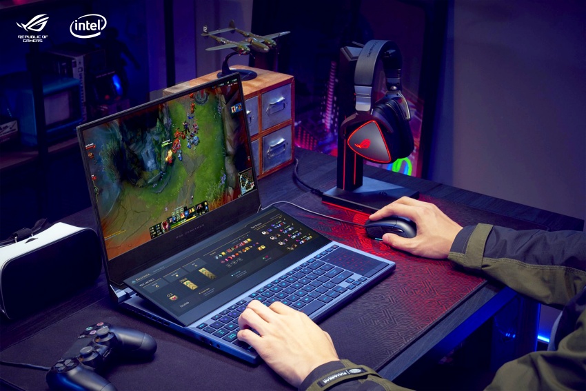 Lộ diện ROG Zephyrus Duo 15, laptop gaming sử dụng tản nhiệt kim loại lỏng cùng màn hình 300Hz