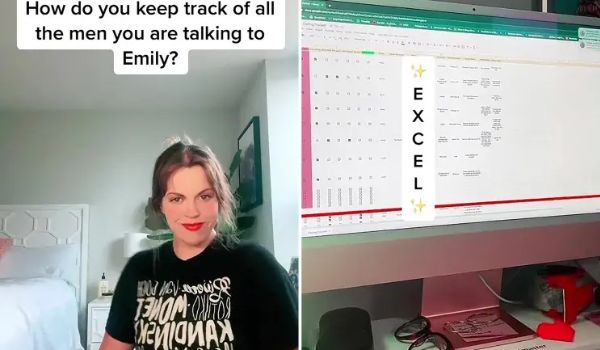 Hẹn hò với quá nhiều người một lúc, cô gái phải lập bảng Excel để quản lý người yêu