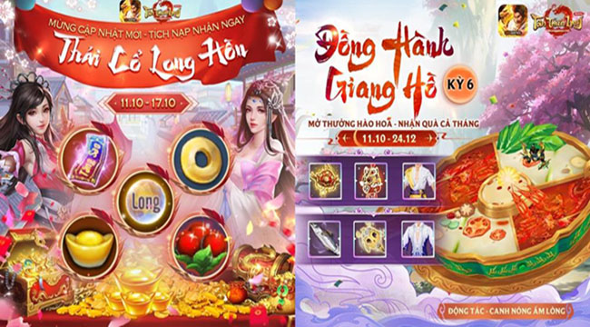 Game thủ Tân Thiên Long Mobile “bung lụa” với chuỗi sự kiện ingame của Chế Y Phục Cẩm