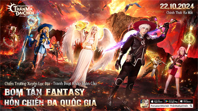 Forsaken World 2: Thần Ma Đại Chiến – MMORPG thế hệ mới mang đến điểm nổi bật gì? - MOBILE