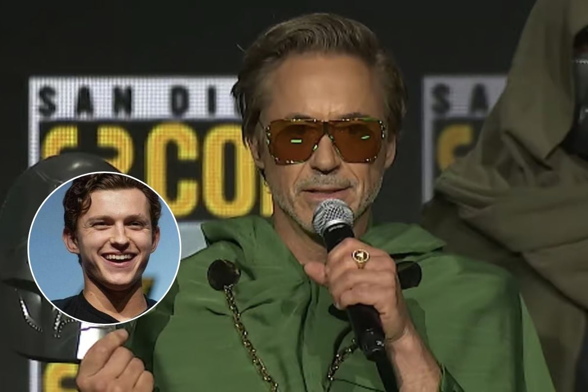 Tom Holland Không Tin Được Rằng Anh Đã Giữ Được Bí Mật Về Sự Trở Lại MCU Của Chú Robert Downey Jr.