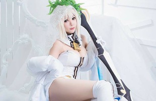 Cùng ngắm cosplay nàng Saber tuyệt đẹp trong trang phục Váy Cưới