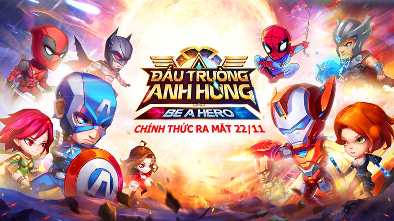 Đấu Trường Anh Hùng chính thức ra mắt game thủ Việt 22/11