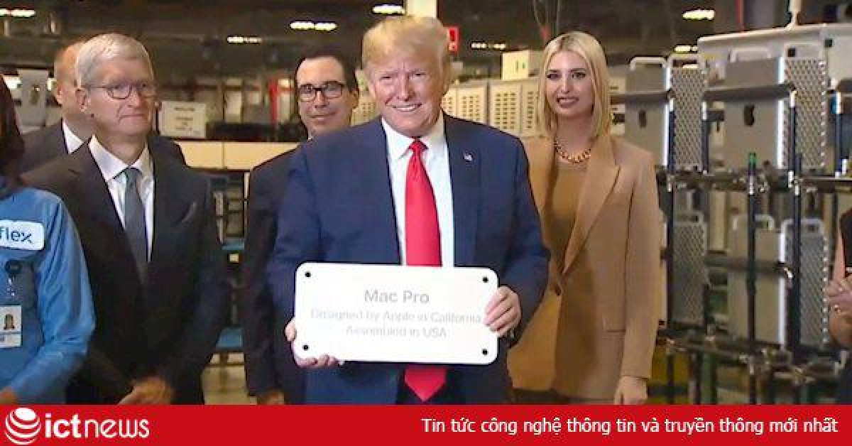 Tổng thống Trump muốn Apple phát triển 5G nhưng đó là điều bất khả thi