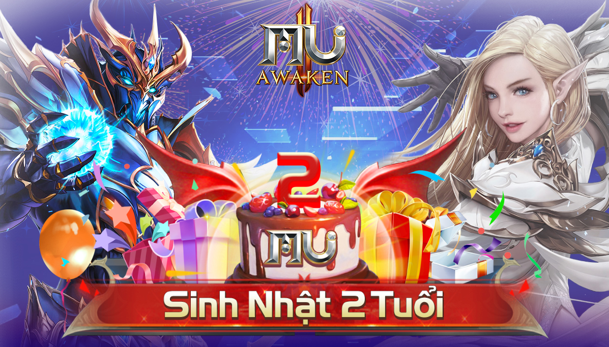 Nô nức 'trẩy hội' sinh nhật, game thủ tới tấp khoe quà sự kiện kỷ niệm 2 tuổi MU Awaken VNG