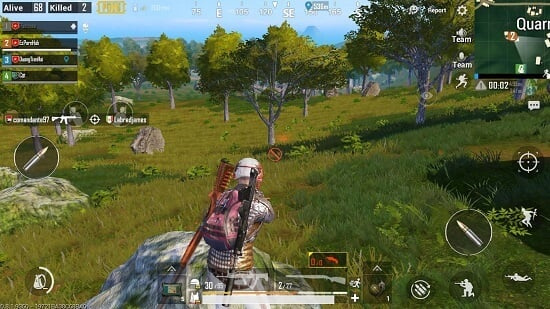 Cách phát hiện vị trí của bước chân hoặc tiếng súng trong PUBG Mobile