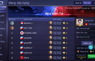 Có 4 gamer Việt giữa một rừng cao thủ “Pinoy” trong top 50 khu vực Mobile Legends