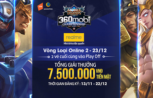 Nóng rực lửa với giải Online 2 - 360mobi Championship Series bộ môn Mobile Legends: Bang Bang VNG