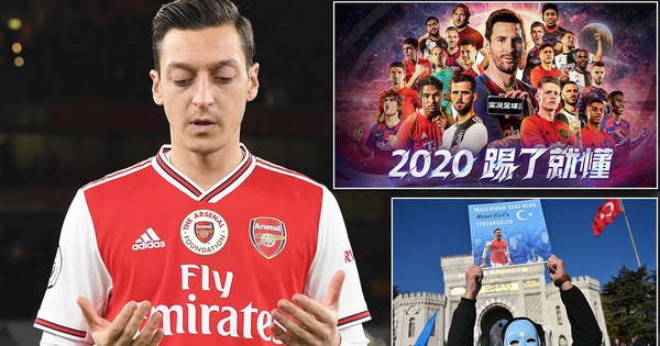 Lên tiếng về chính trị Trung Quốc, Mesut Ozil lập tức bị 