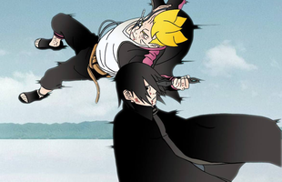 Boruto: Quên Tả Luân Nhãn bá đạo ngày nào đi, Sasuke sinh ra là để bố con Naruto hành hạ