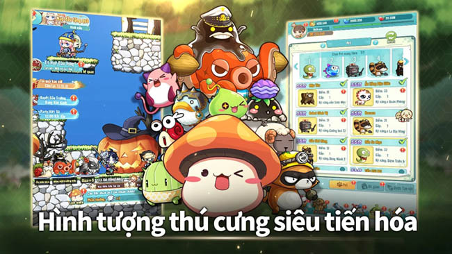 Hệ thống kỹ năng và Pet độc đáo của MapleStory R: Evolution VN tăng cường không ít chiến lực