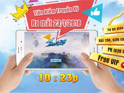 Tiên Kiếm Truyền Kỳ tặng 200 Giftcode mừng ngày Open Beta