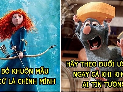 12 bài học trong phim hoạt hình Pixar cha mẹ nào cũng cần trang bị cho con của mình