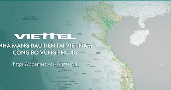 Viettel công bố bản đồ phủ sóng 4G, người Việt nay đã kiểm tra được chất lượng mạng 4G mình đang sử dụng