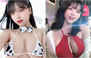 Cosplay bò sữa để tạm biệt năm cũ, nàng YouTuber xinh đẹp nhận vô số chỉ trích vì khoe thân quá đà