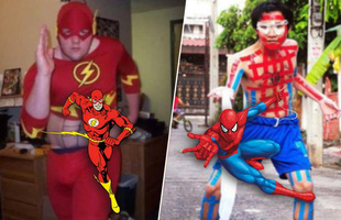 Khi so sánh giữa ảnh cosplay đẹp và xấu, cảm xúc đang thăng hoa bỗng tụt dốc không phanh