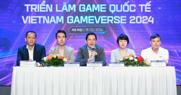 Công bố triển lãm game quốc tế Vietnam GameVerse 2024