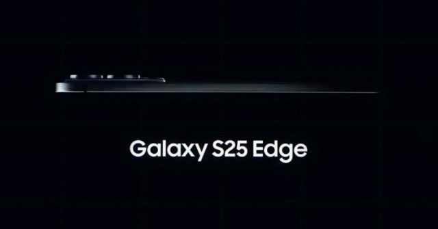 Samsung hé lộ Galaxy S25 Edge siêu mỏng cạnh tranh với iPhone 17 Air