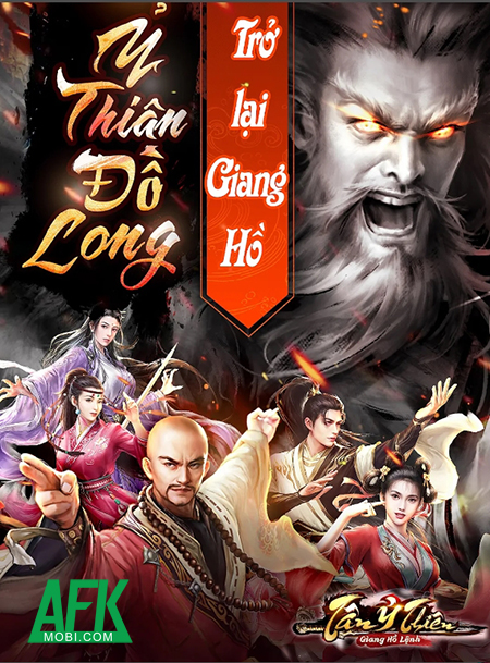 Tân Ỷ Thiên: Giang Hồ Lệnh game nhập vai đấu tướng màn hình dọc cập bến Việt Nam