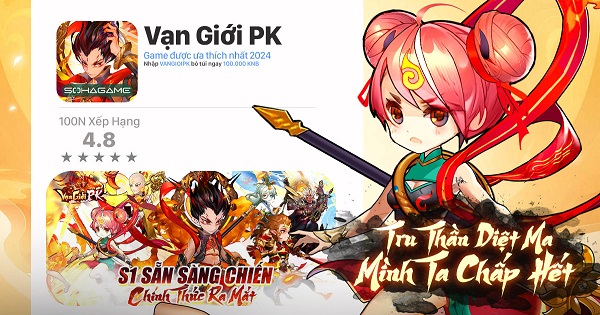 Vạn Giới PK chính thức ra mắt, tặng VIP 10 cùng Giftcode giá trị