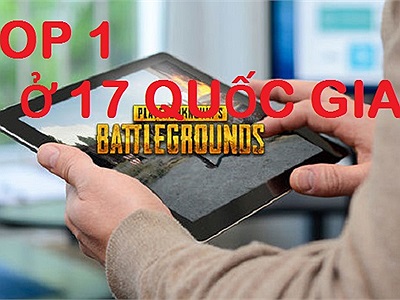 Dù ra sau nhưng PUBG Mobile cũng nhanh chóng soán ngôi tất cả để trở thành TOP 1 trên App Store ở 17 quốc gia