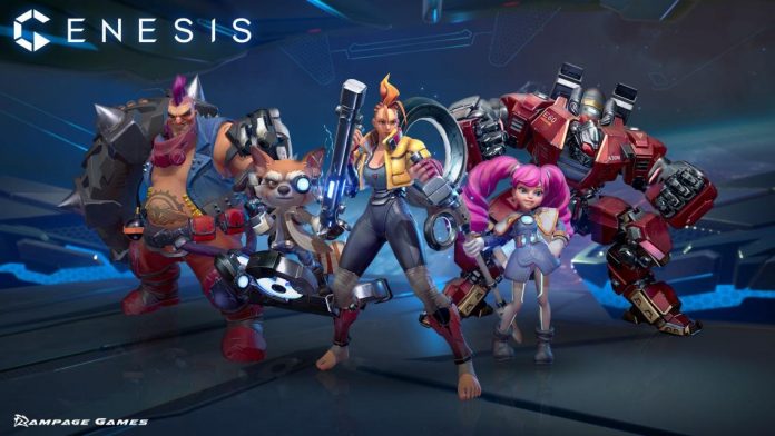 Genesis MOBA – tựa game bối cảnh tương lai mới lạ đang thử nghiệm miễn phí