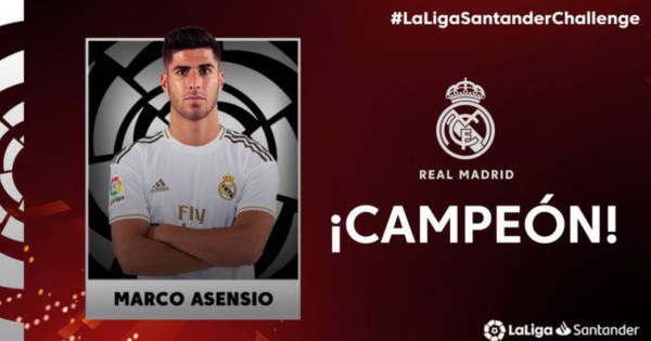 Marco Asensio tỏa sáng, Real Madrid bất ngờ vô địch La Liga... trong FIFA 20