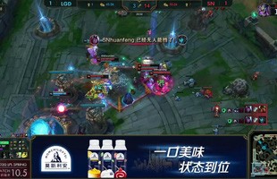 'Quăng game mãnh liệt', SofM và Suning Gaming vẫn giành được chiến thắng 'hú hồn' trước LGD