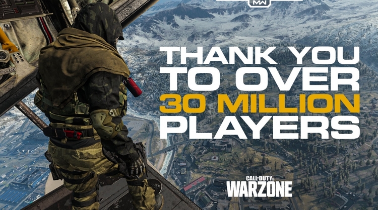 Call of Duty: Warzone đạt 30 triệu người chơi sau 10 ngày ra mắt