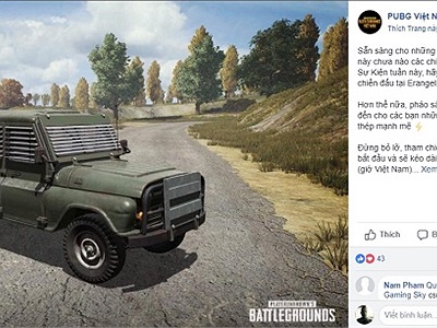 Bluehole chính thức mở fanpage PUBG tiếng Việt tại Việt Nam hỗ trợ tối đa người chơi trong trải nghiệm