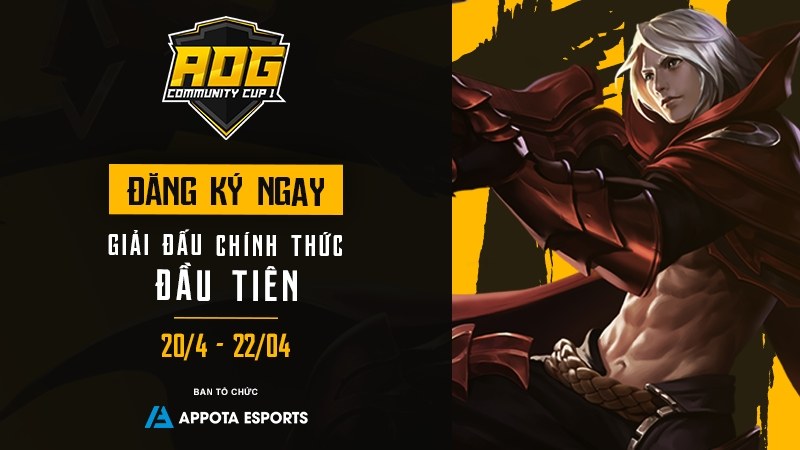 Cộng đồng dậy sóng vì giải đấu AOG đầu tiên, game thủ hô hào lập team quyết giành 10 triệu