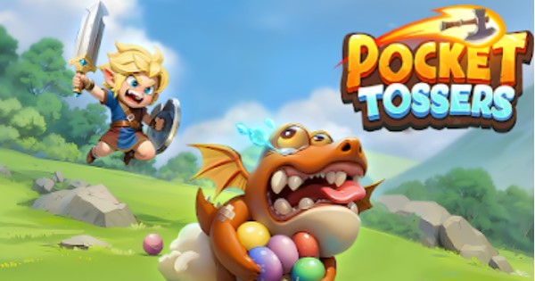 Pocket Tossers – Game mở rương… có lối chơi ném vũ khí?