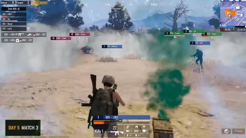 Top Kill như hack của các đội tuyển PUBG Mobile tại SEMI SEA FINAL PMCO 2019