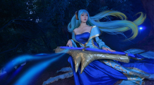 LMHT: Ngất ngây với vẻ đẹp yêu kiều của cosplay Đại Cầm Nữ Sona