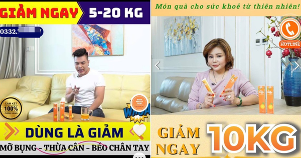 Hàng loạt người nổi tiếng quảng cáo 