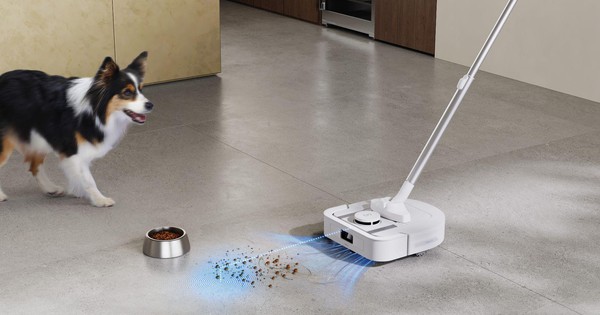 Nhà nuôi thú cưng, lông rụng quanh năm? Đây là giải pháp hút bụi 2-trong-1 được hội 