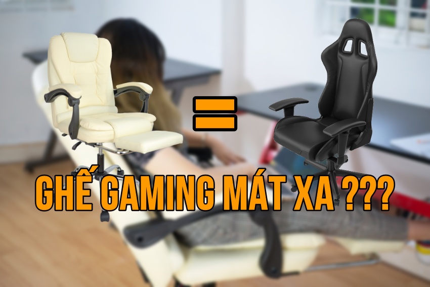 Hãng chuyên Gaming Gear chuyển qua sản xuất ghế mát xa, bước đi nhỏ đích đến lớn