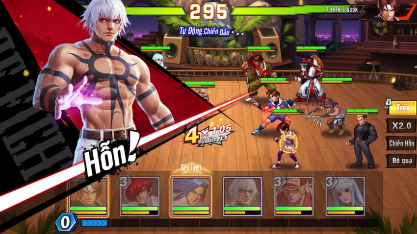 KOF AllStar VNG – Quyền Vương Chiến: Mang không gian ký ức game thùng đến với thế giới hiện đại